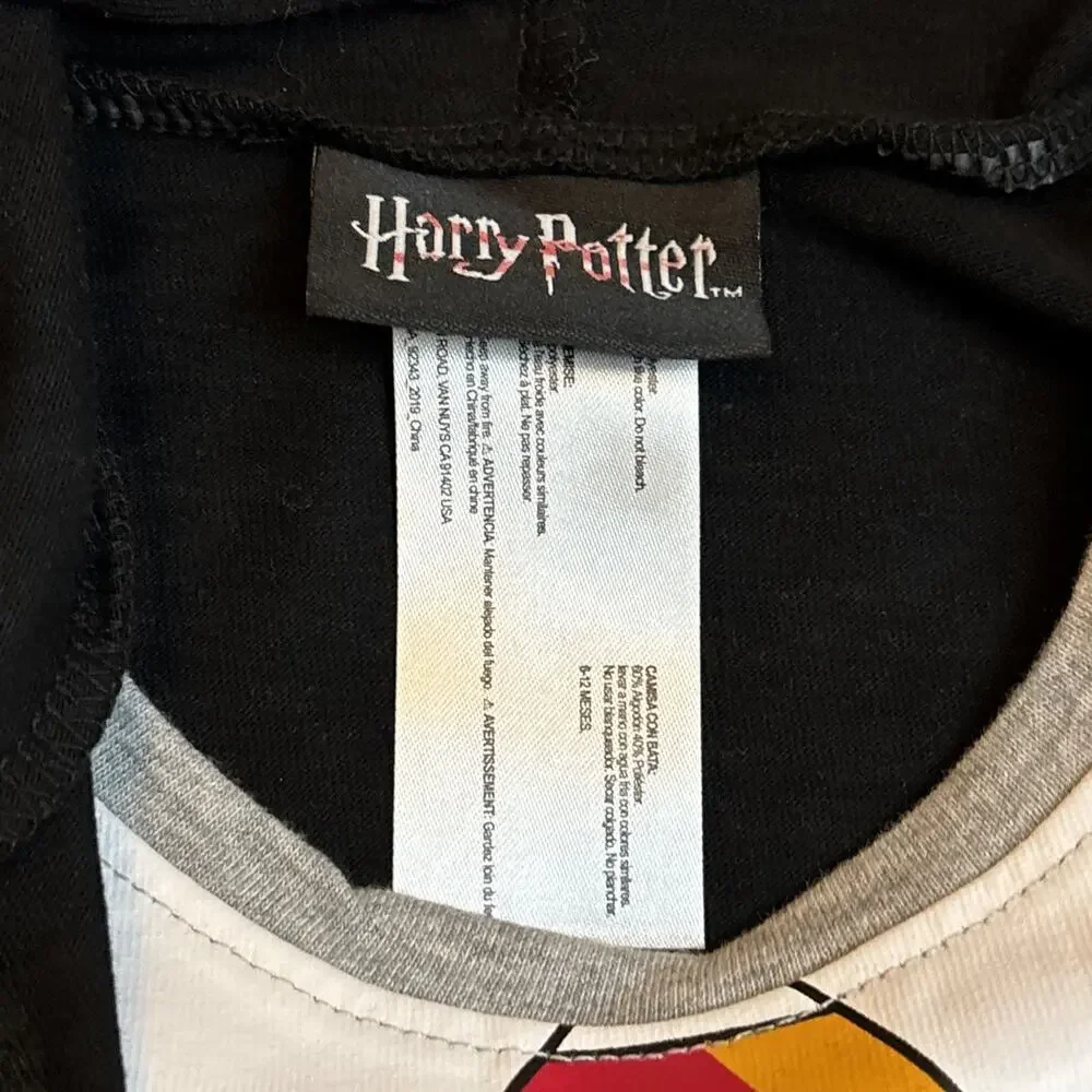 Harry Potter Gryffindor Infant Costume Shirt - robe Pants Set Halloween Cosplay